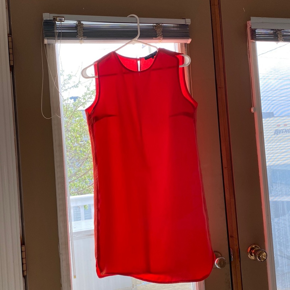 Women’s dress medium  like a red mixed with orange